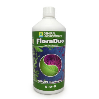 FloraDuo Grow 500 ml eau dure - GHE