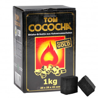 Boite de Charbon \\"Tom Cococha gold\\" 1kg