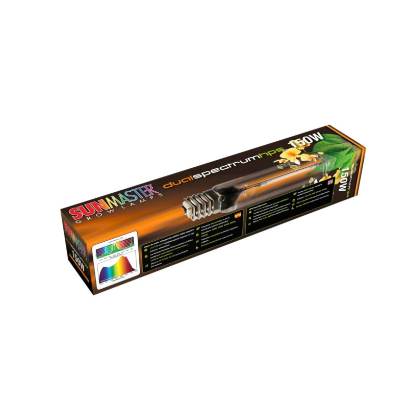 Ampoule HPS 150W - Sunmaster - Dual Spectrum